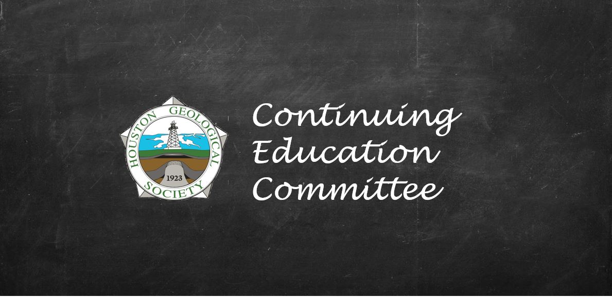 Continuing Education Committee Info Houston Geological Society